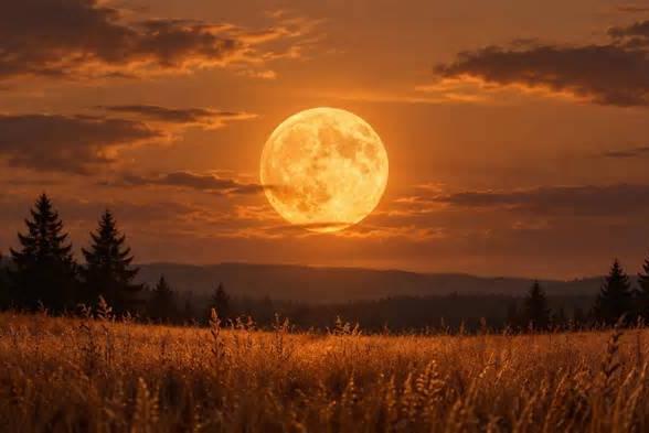 October's Hunter's Moon peaked early October 26 at 12:11 a.m. EDT