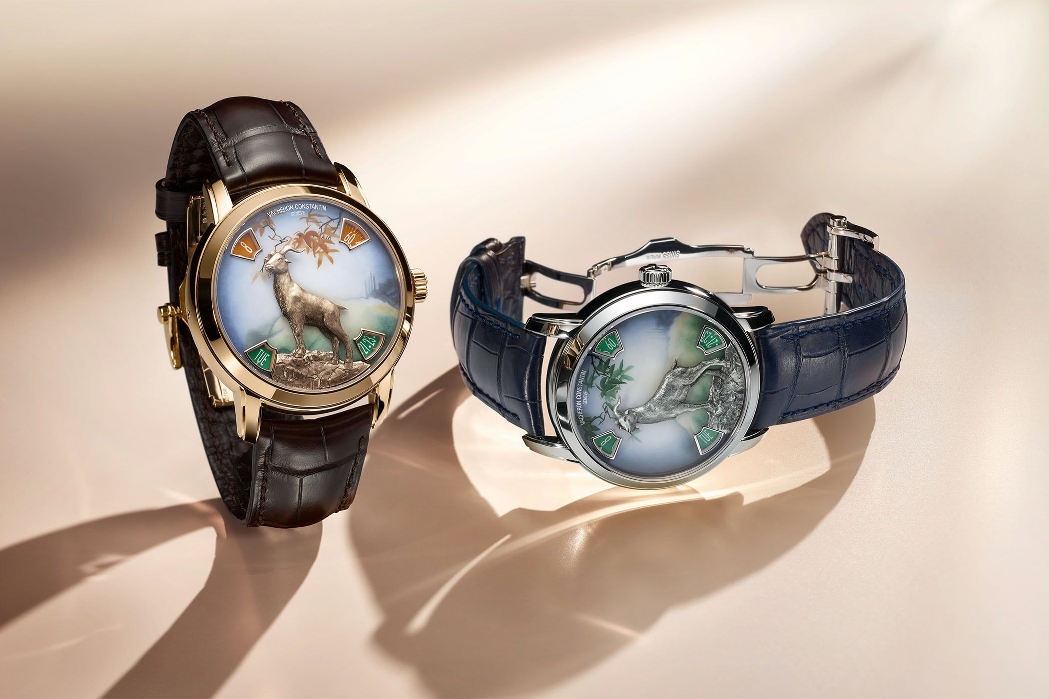 Vacheron Constantin unveils two Year of the Goat watches.