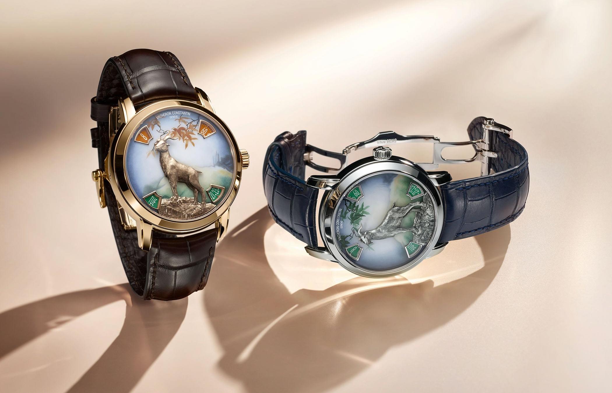 Vacheron Constantin unveils two Year of the Goat watches.