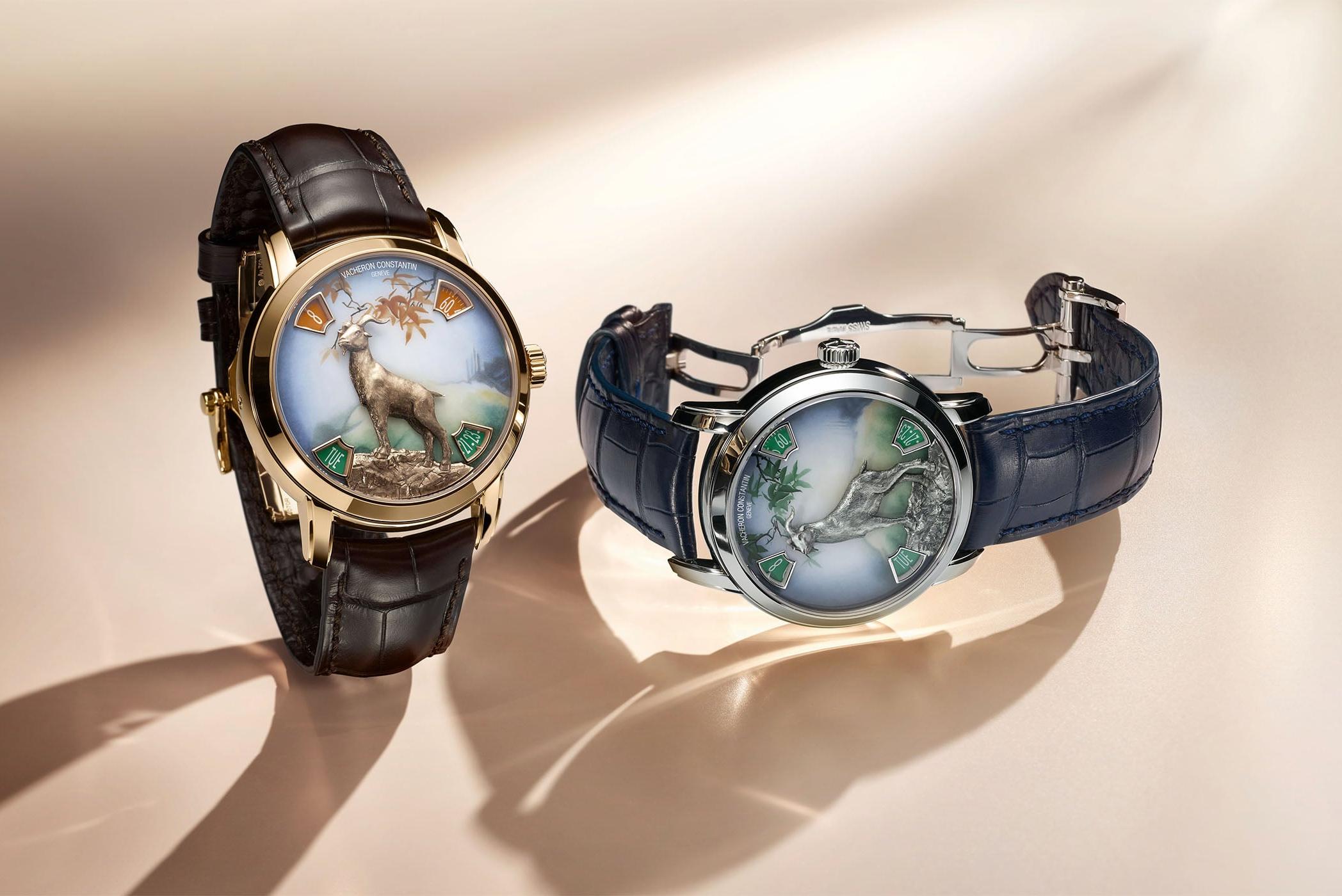 Vacheron Constantin unveils two Year of the Goat watches.