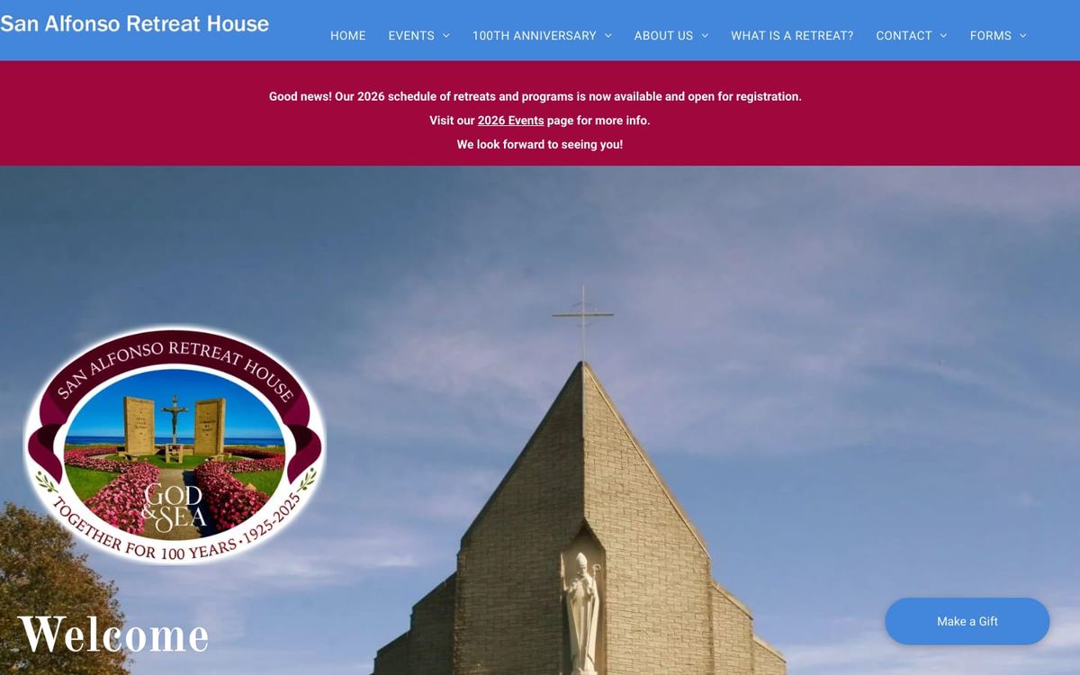 San Alfonso Retreat House | Spiritual retreats