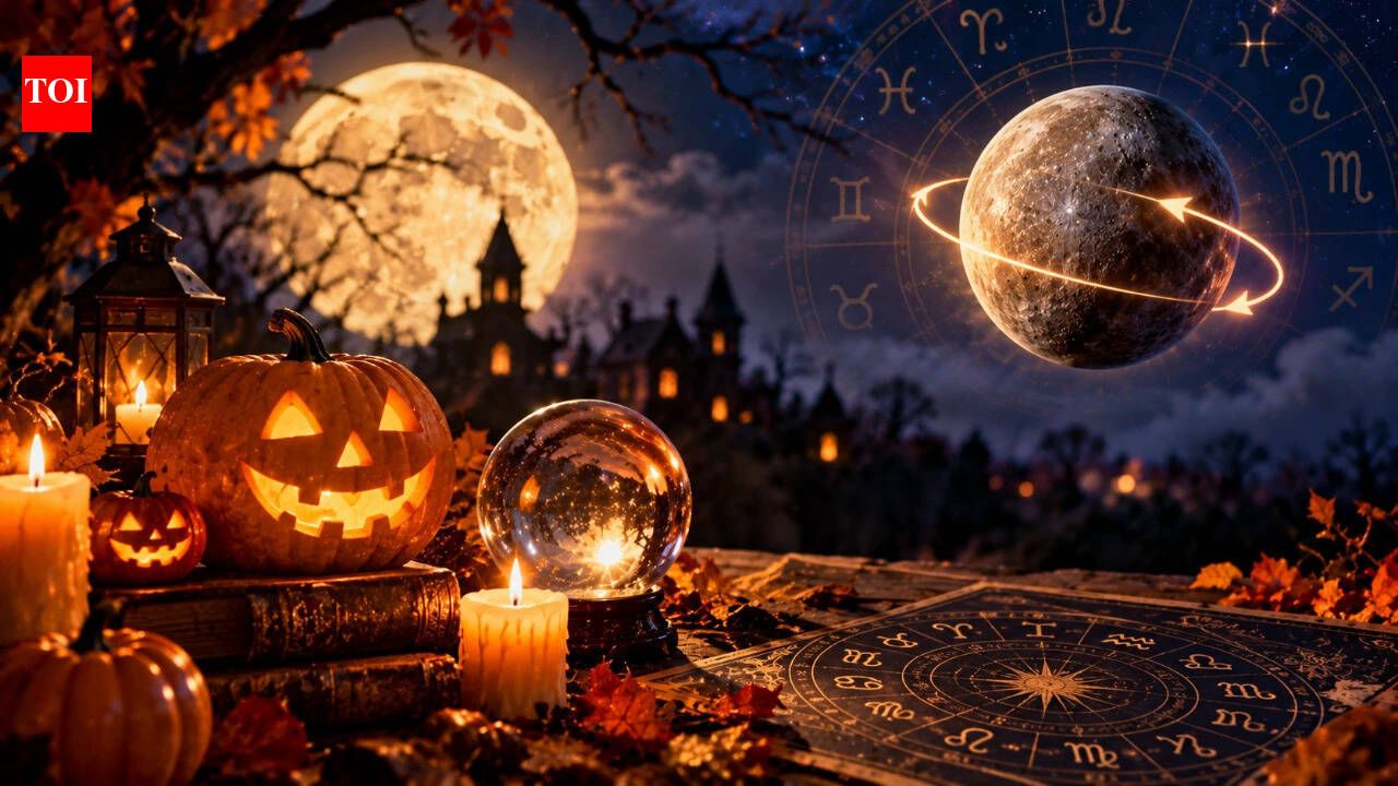 Mercury is retrograde in Scorpio during Halloween