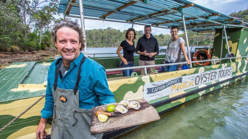 Captain sponge's magical oyster tours