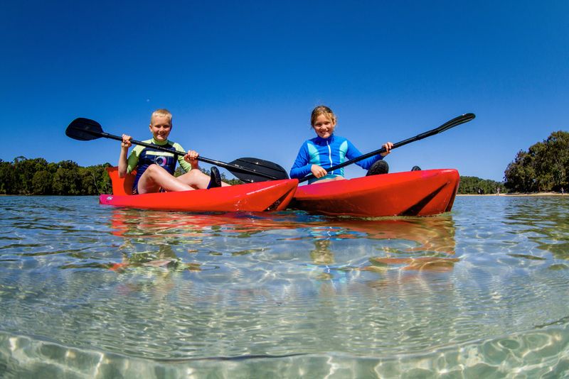 Moonee beach kayak