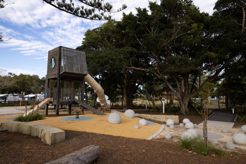 Playground facilities in Evans Head