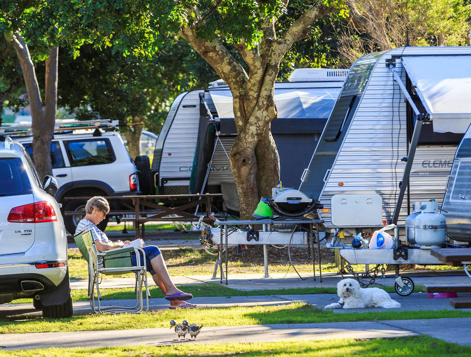 Caravan Sites at Scotts Head Reflections Holiday Park