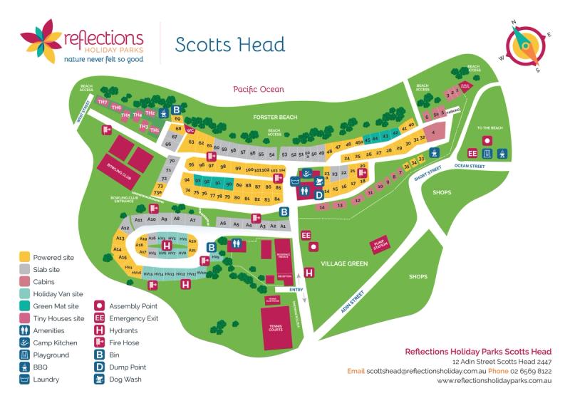Scotts Head Park map