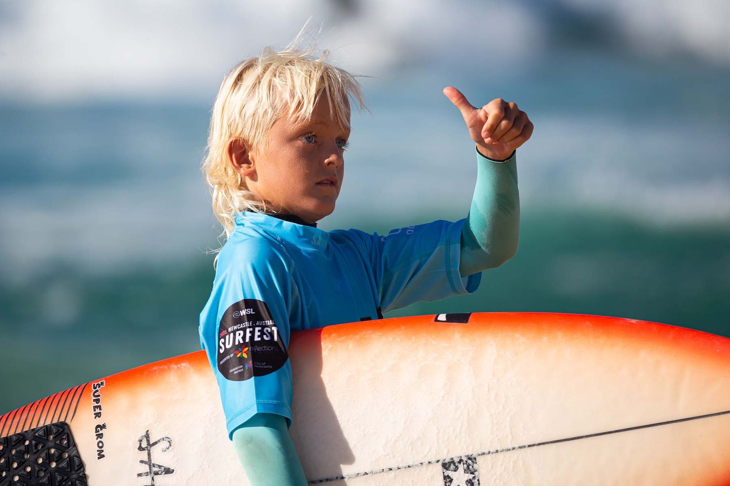 Surfest junior surfer