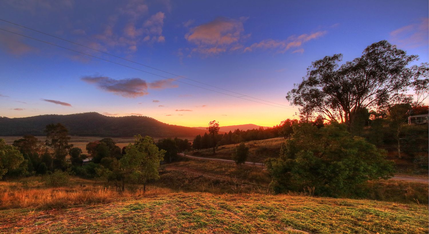 Cudgegong River sunrise view