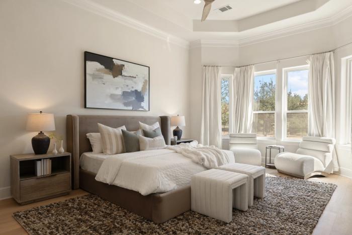 Elite Austin Luxury Home Staging Texas Bedroom