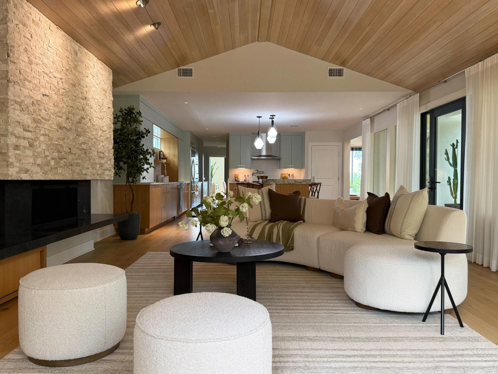 Elite Austin Luxury Home Staging Austin Texas Living Room