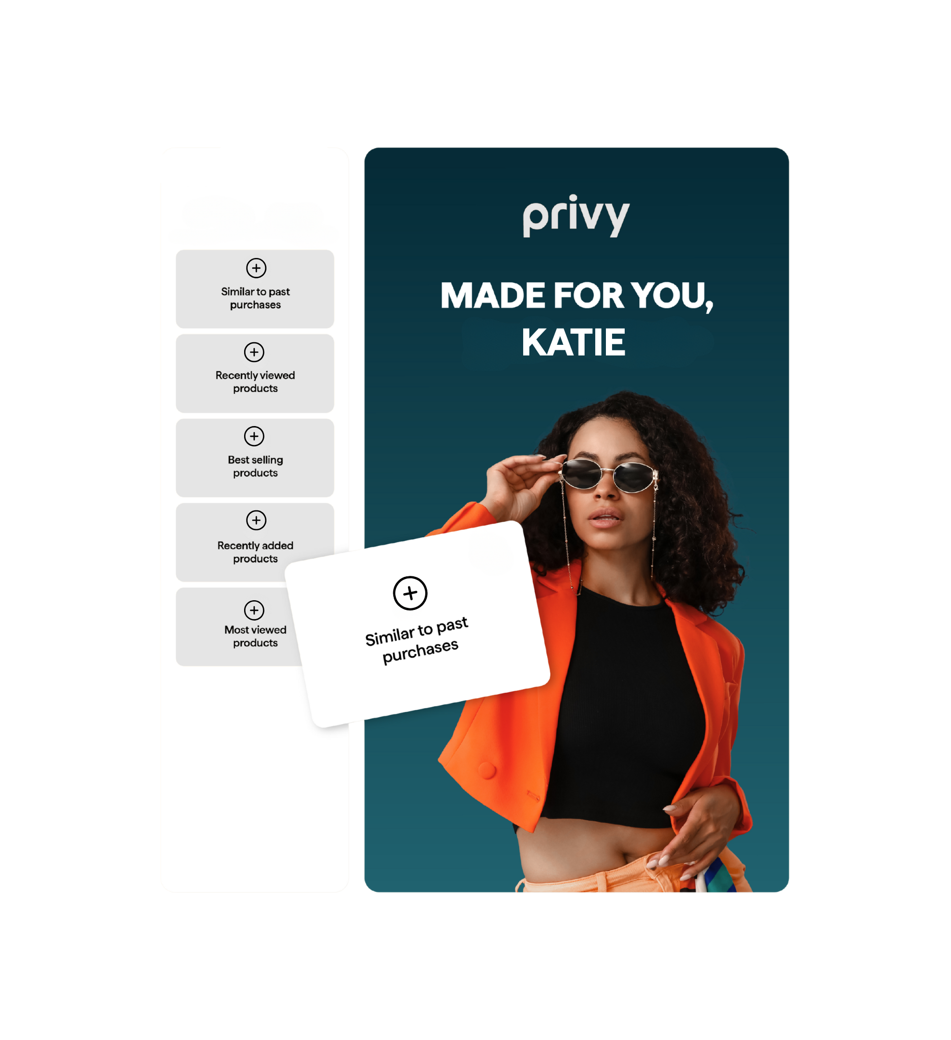 Personalized across email & SMS