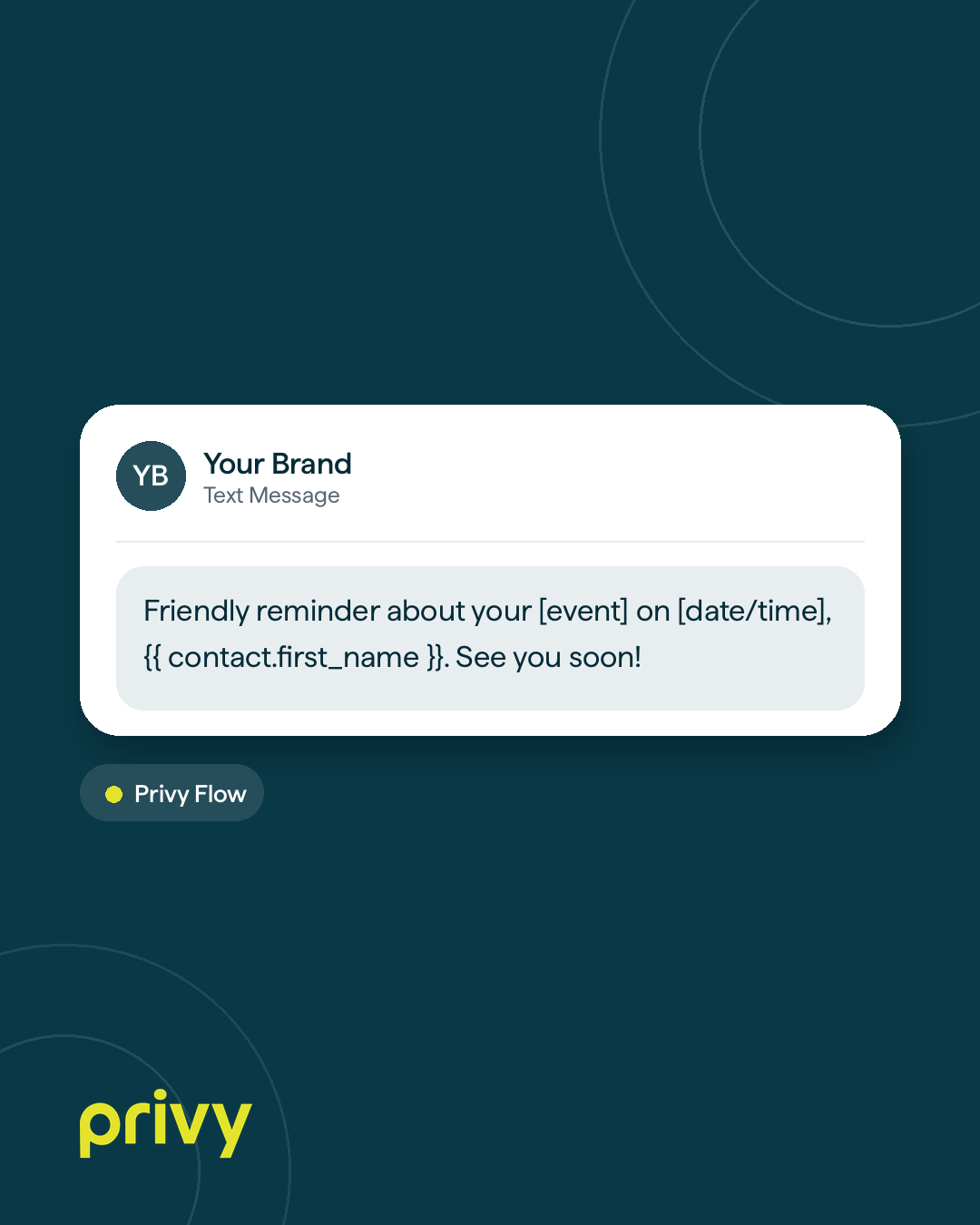 Appointment reminder SMS