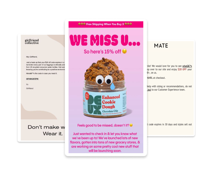 purchase follow-up emails