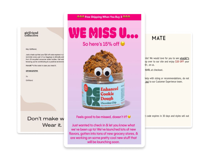 purchase follow-up emails