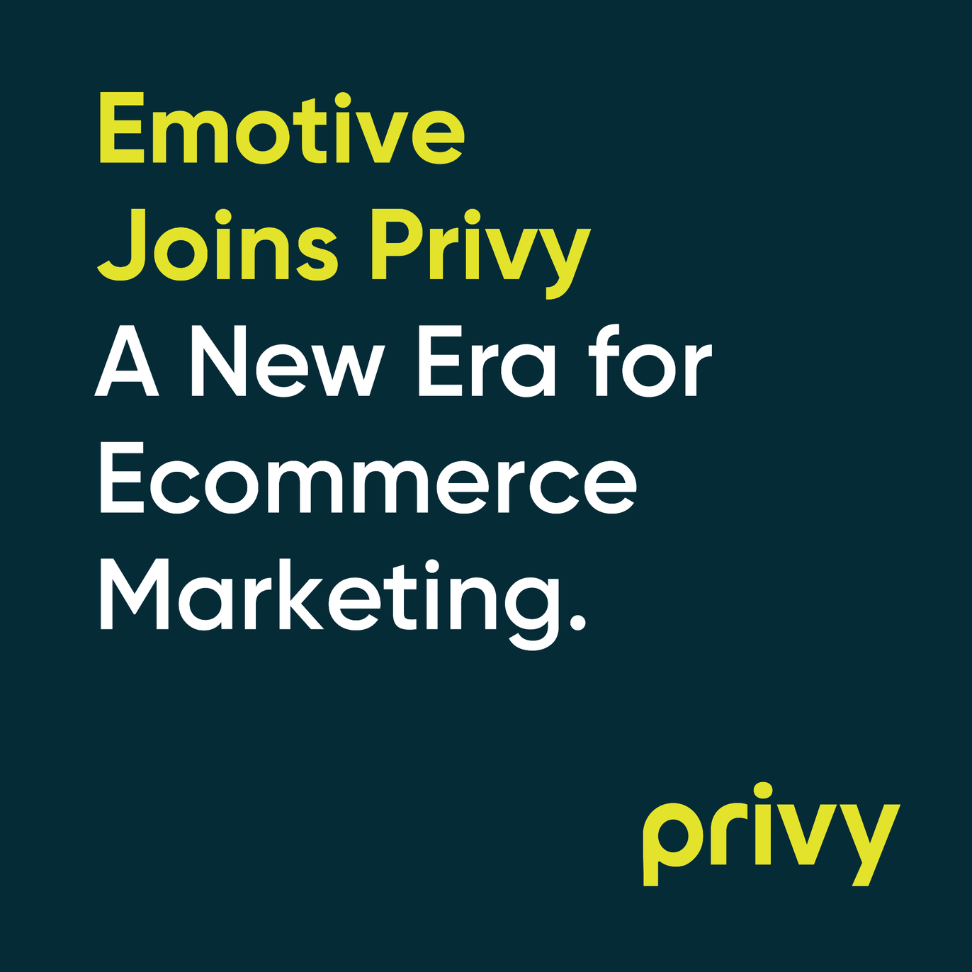 emotive joins privy blog post header