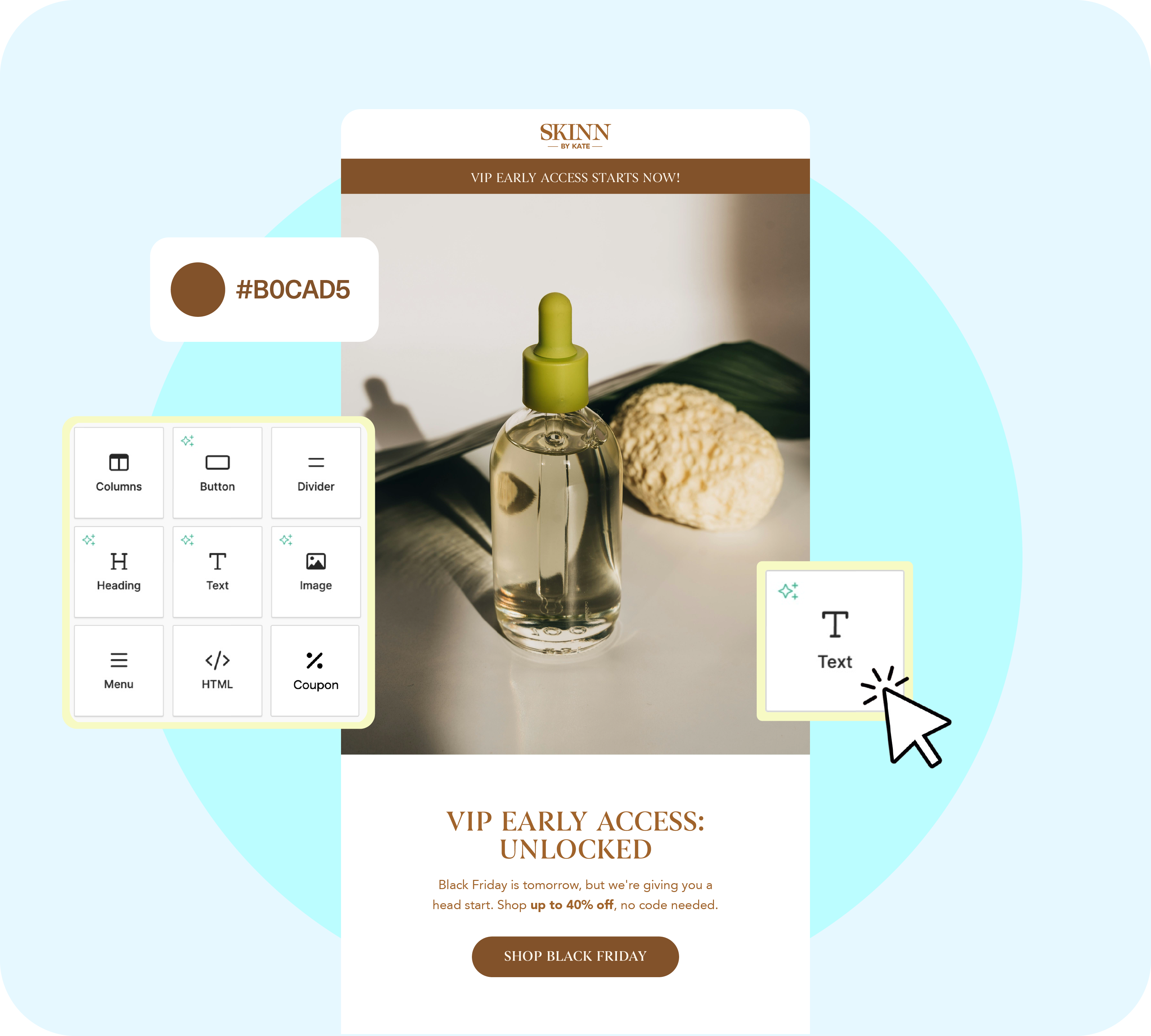 Beautiful email design—done for you