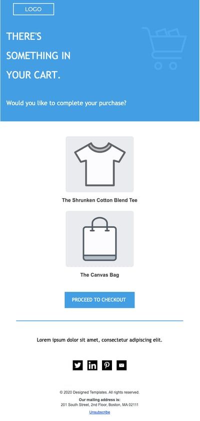 Complete Your Purchase Email Template