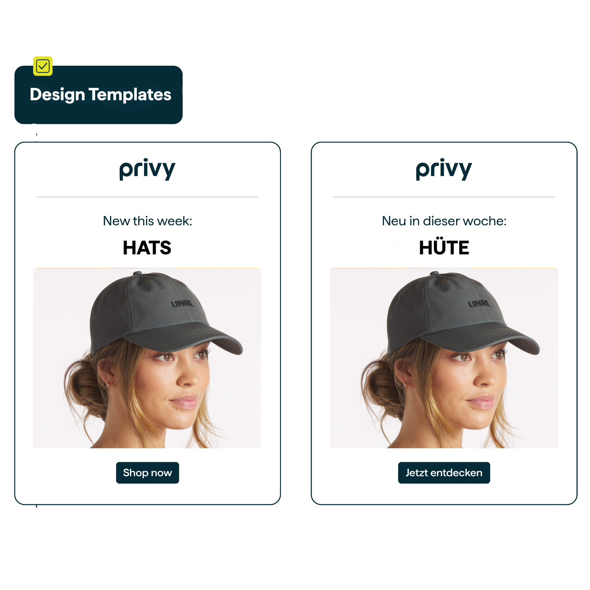 Beautiful email design—done for you