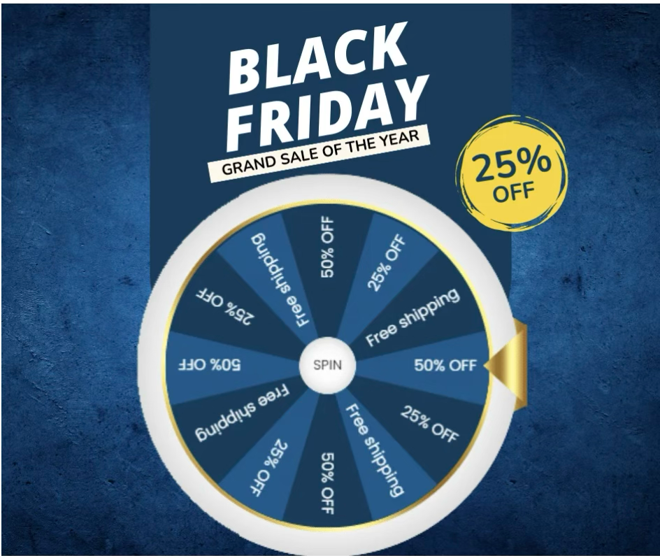 spin to win pop up example