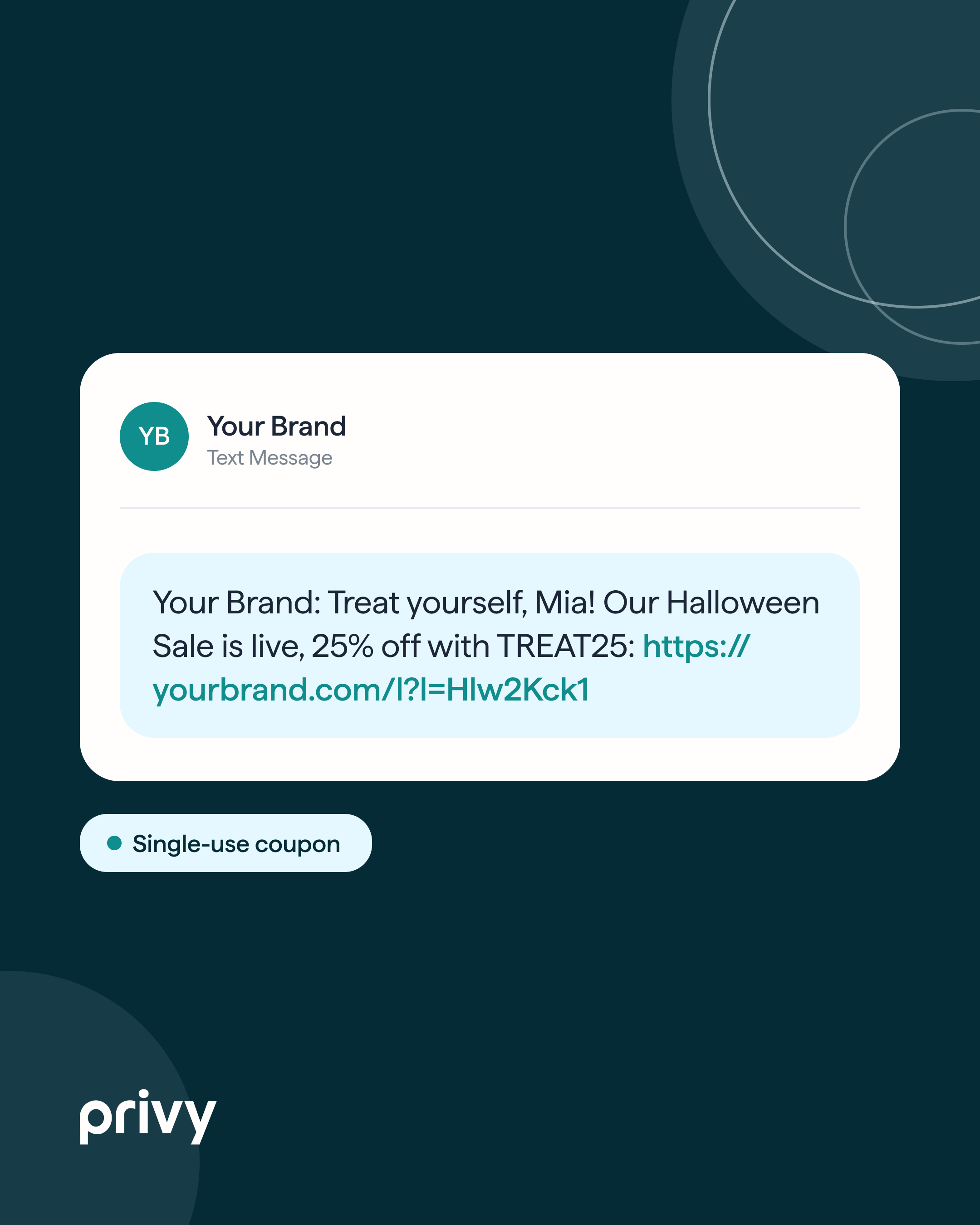 Halloween Sale Kickoff SMS