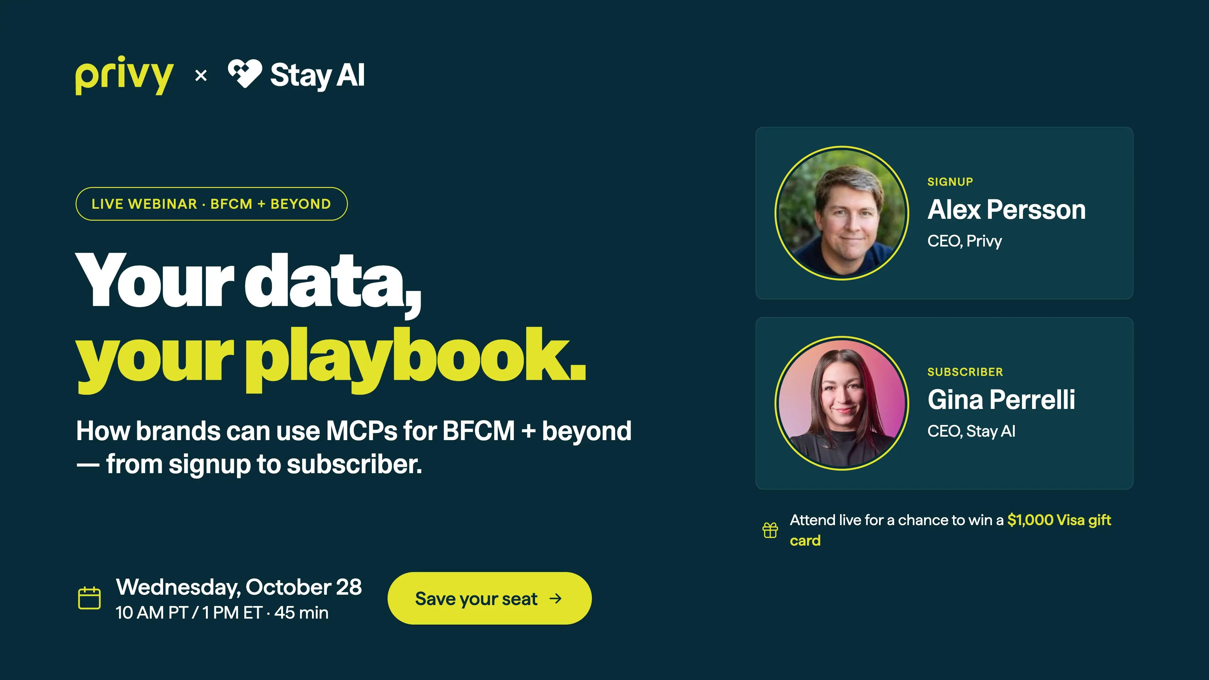 Your Data, Your Playbook: How Brands Can Use MCPs for BFCM + Beyond