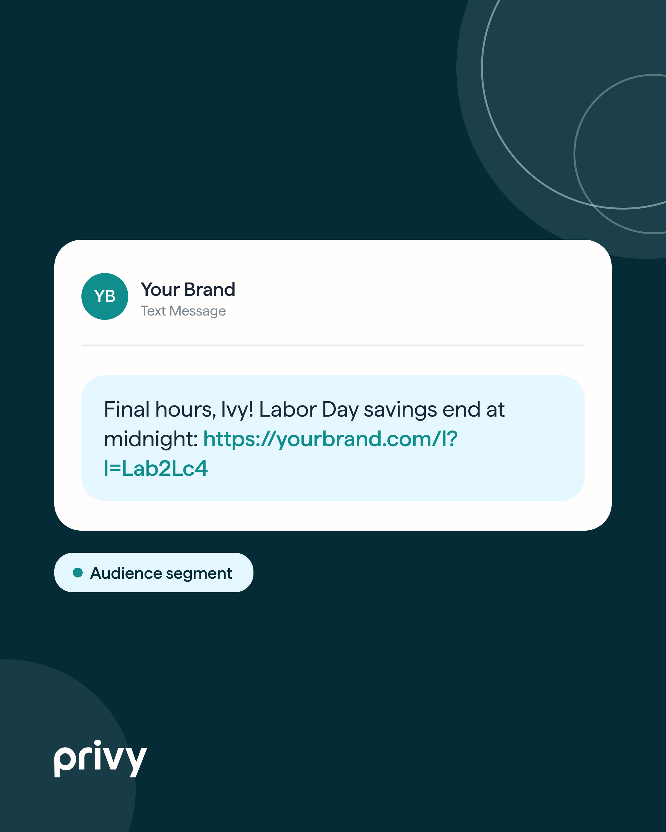 Last Call, Labor Day SMS