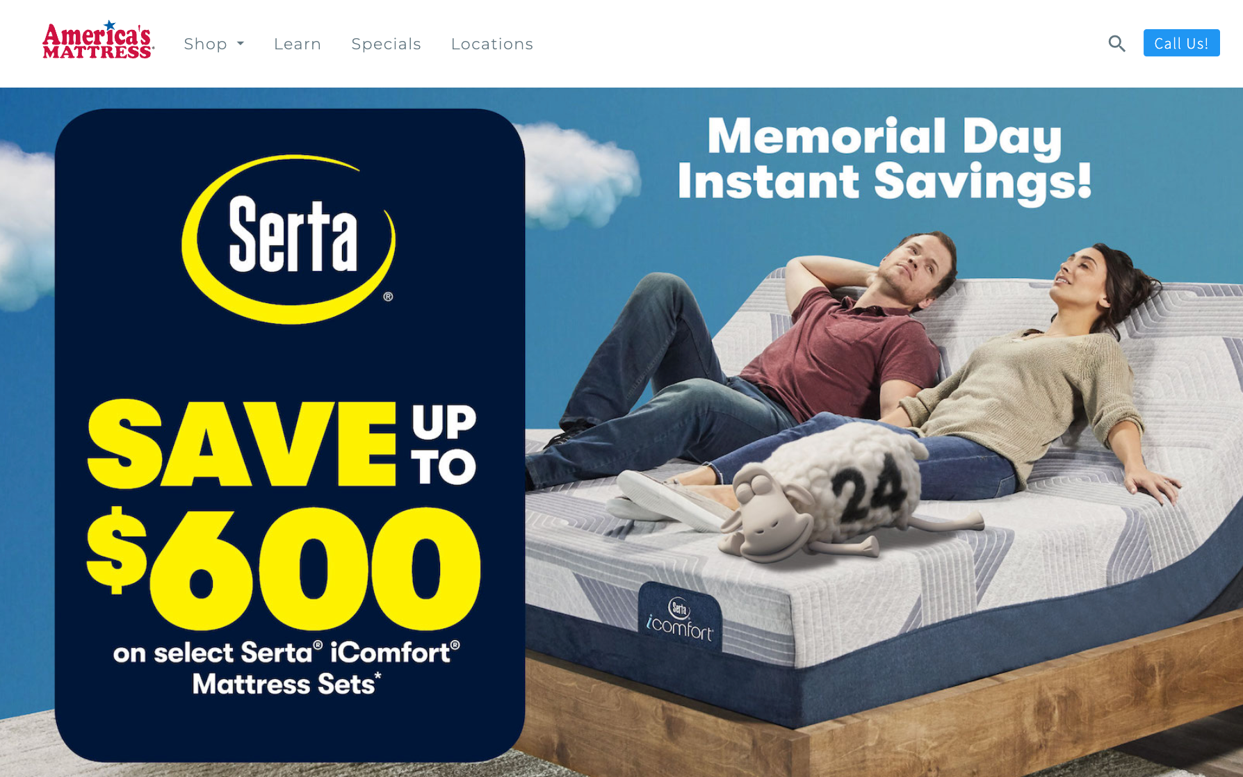 American Mattress Memorial Day campaign