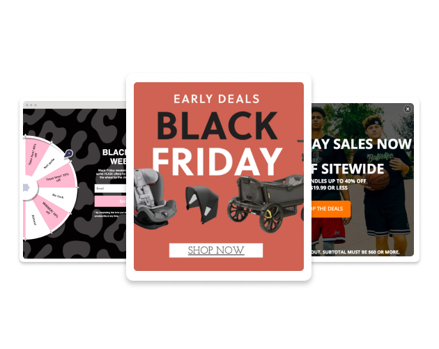 black friday popups