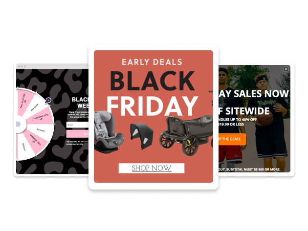 black friday popups