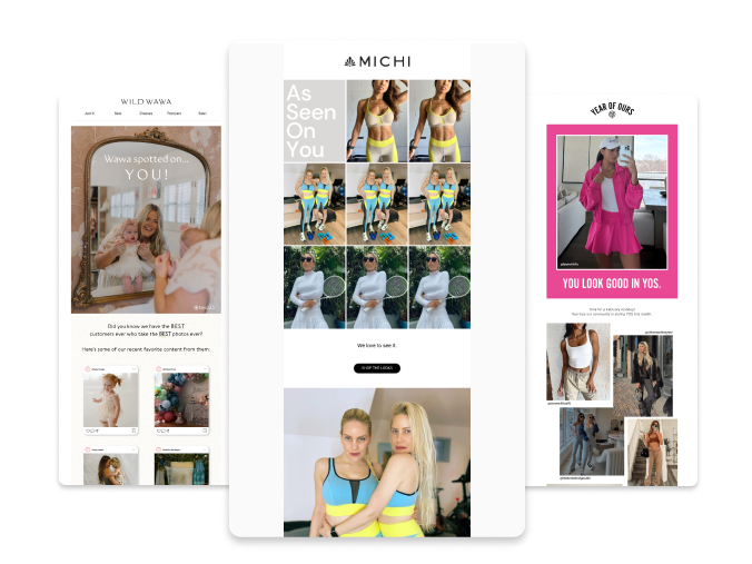 customer feature emails