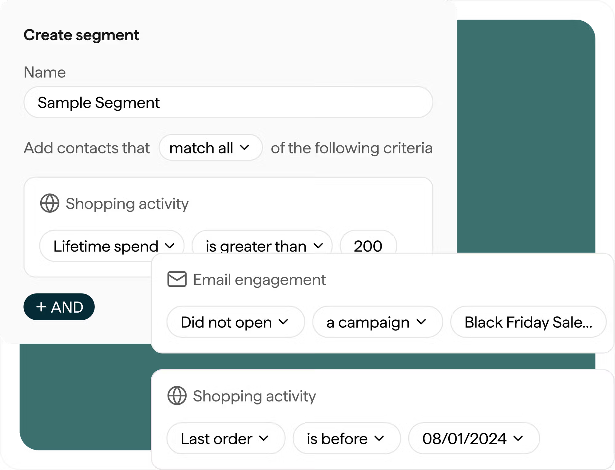Target customers how you want, when you want