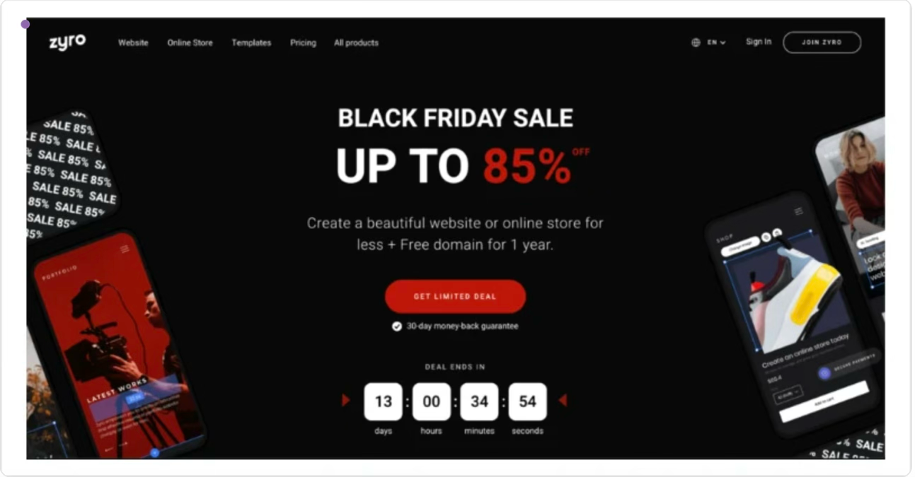 Countdown popup example