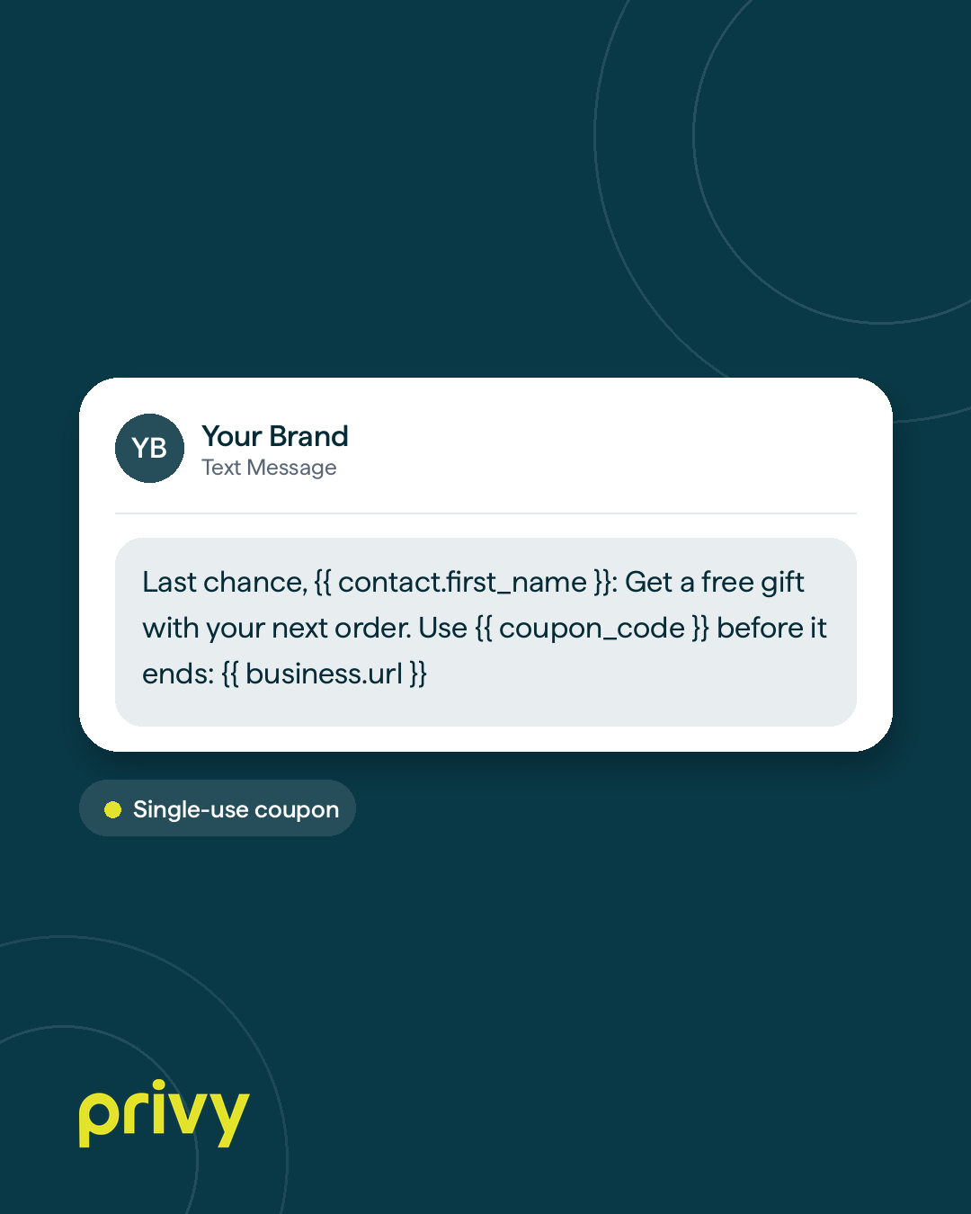 Final offer win-back SMS