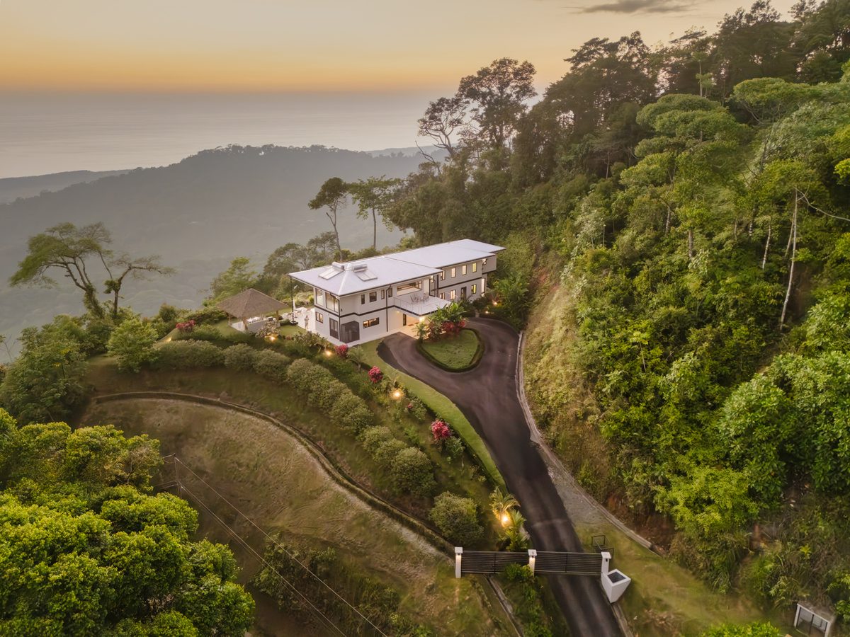 Luxury 5 Bedroom Ocean View Estate I Elevated Living Above Dominical