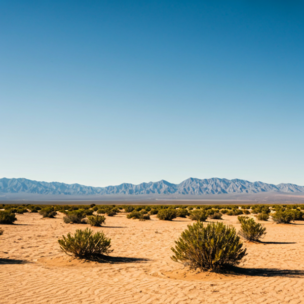 Arid Desert Landscape