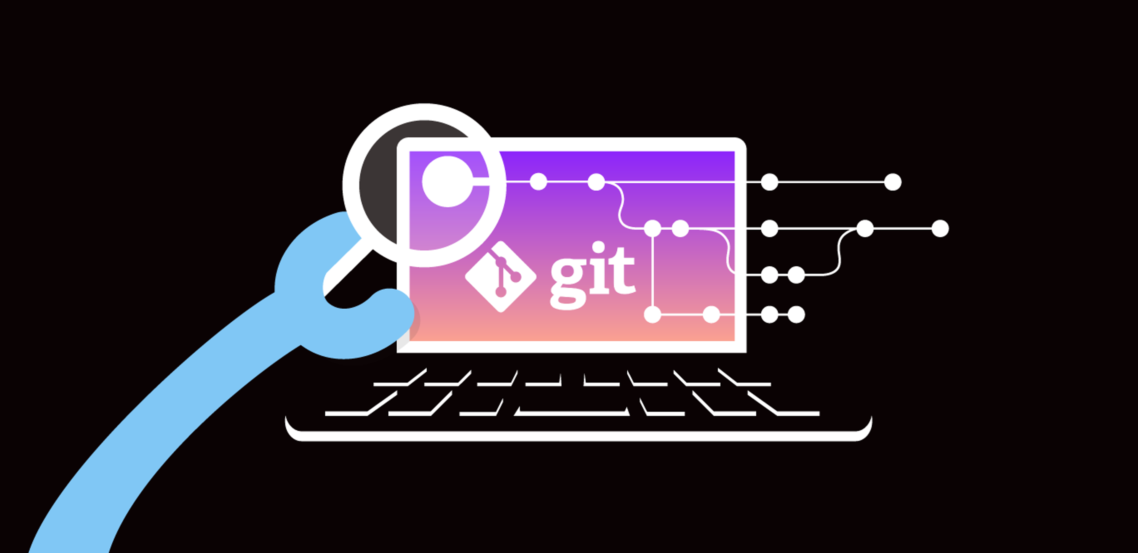 A warning symbol over a GitHub interface, highlighting the risk of accidentally exposed secret tokens in repositories.