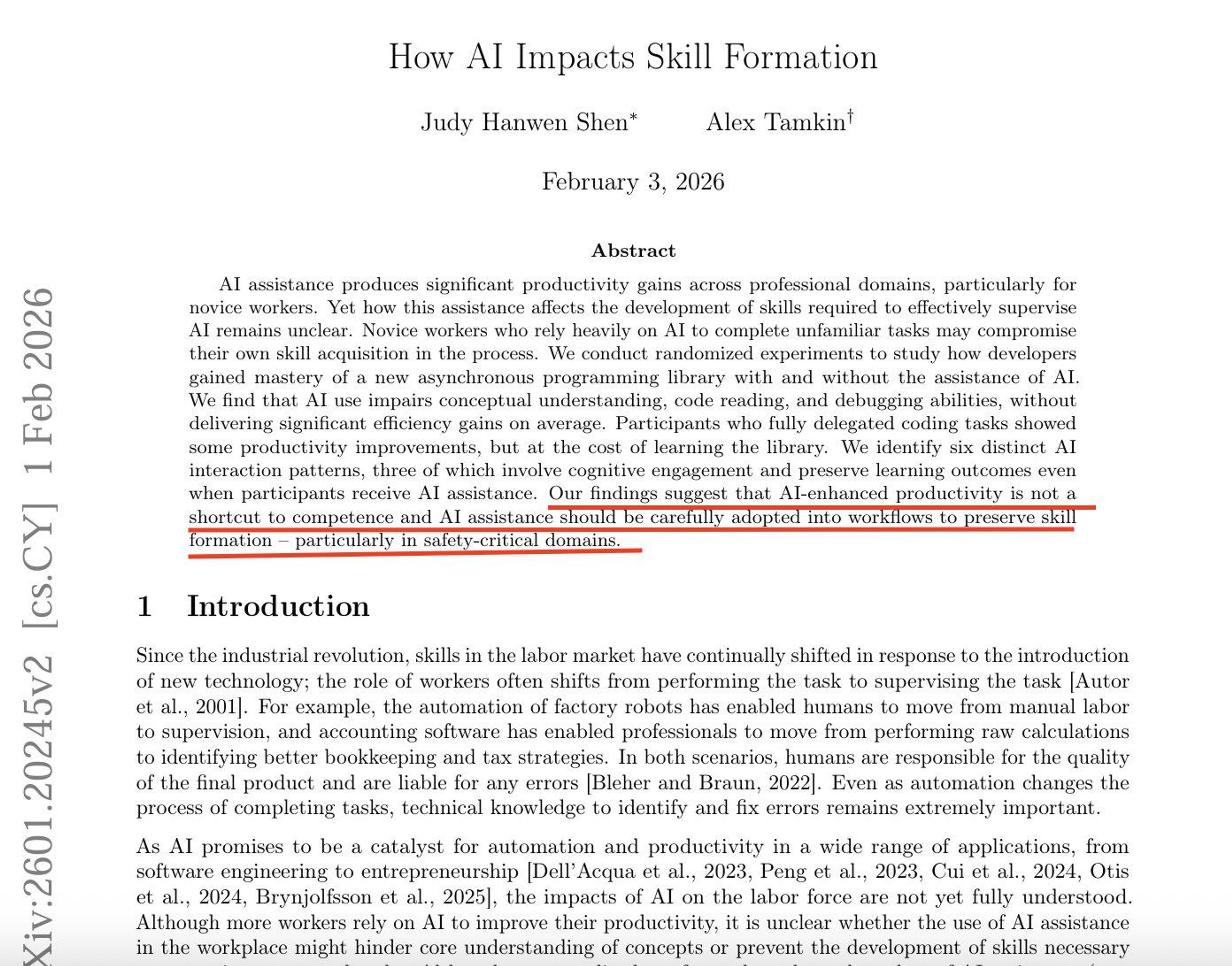 developer skill decay AI debugging dependency
