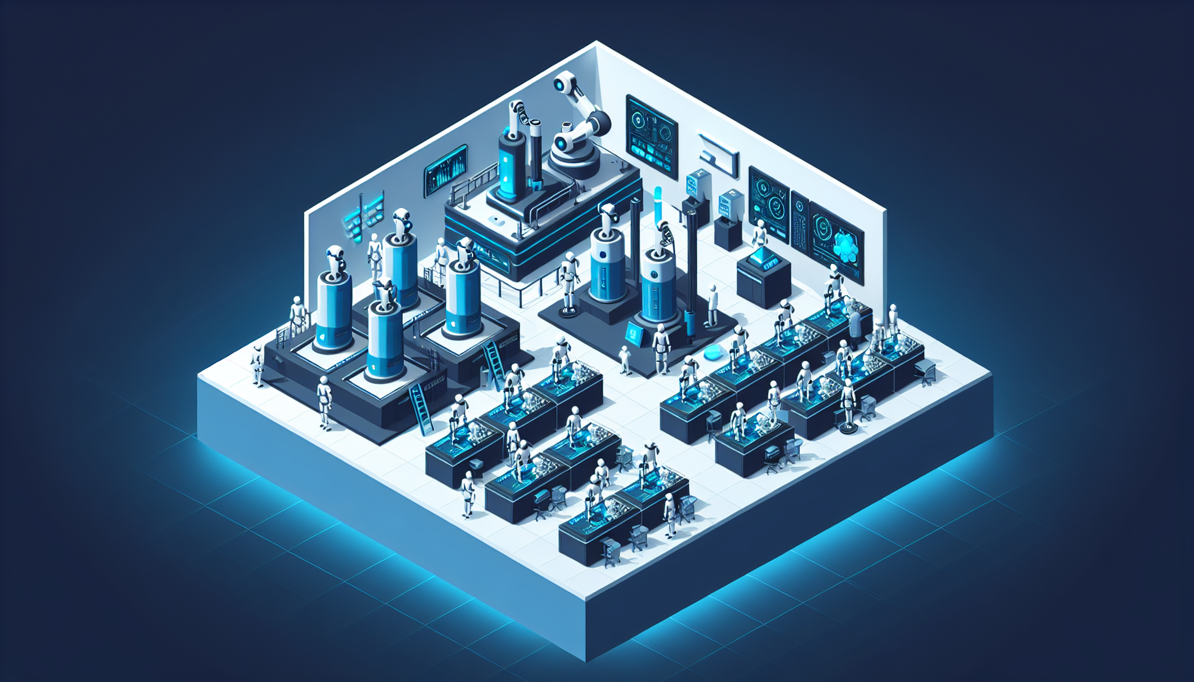 China humanoid robot factory