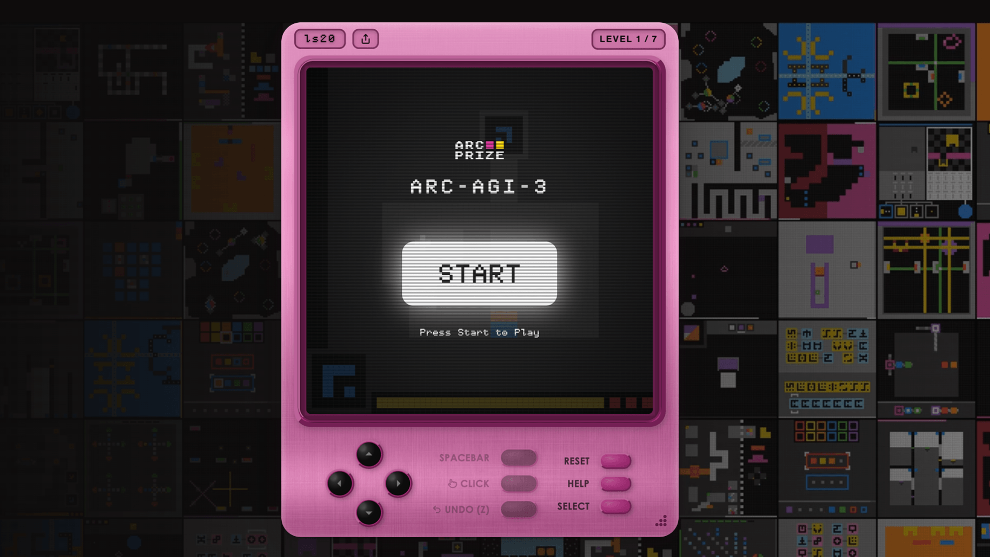 ARC-AGI-3 benchmark human baseline