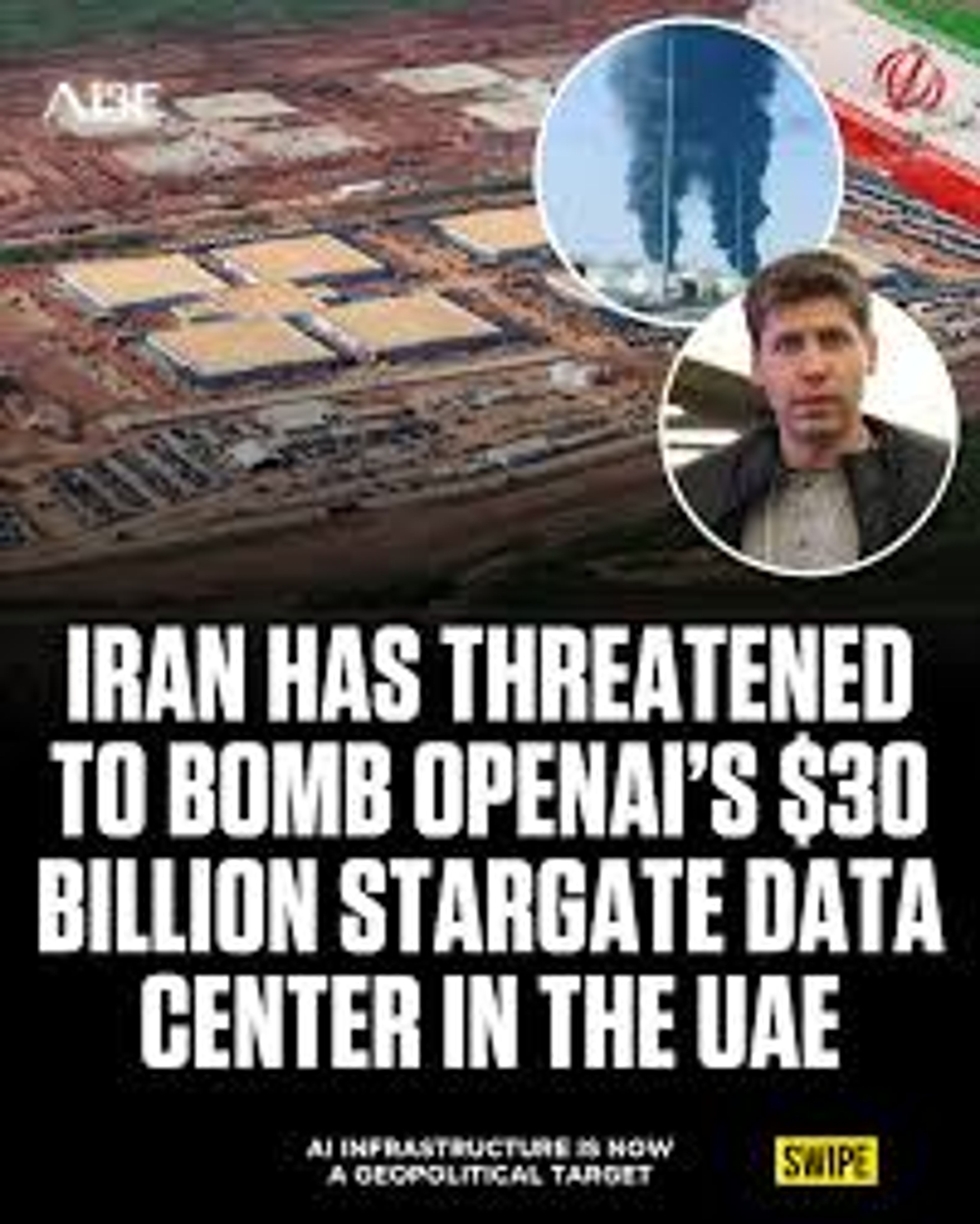 Iran OpenAI Stargate data center threat