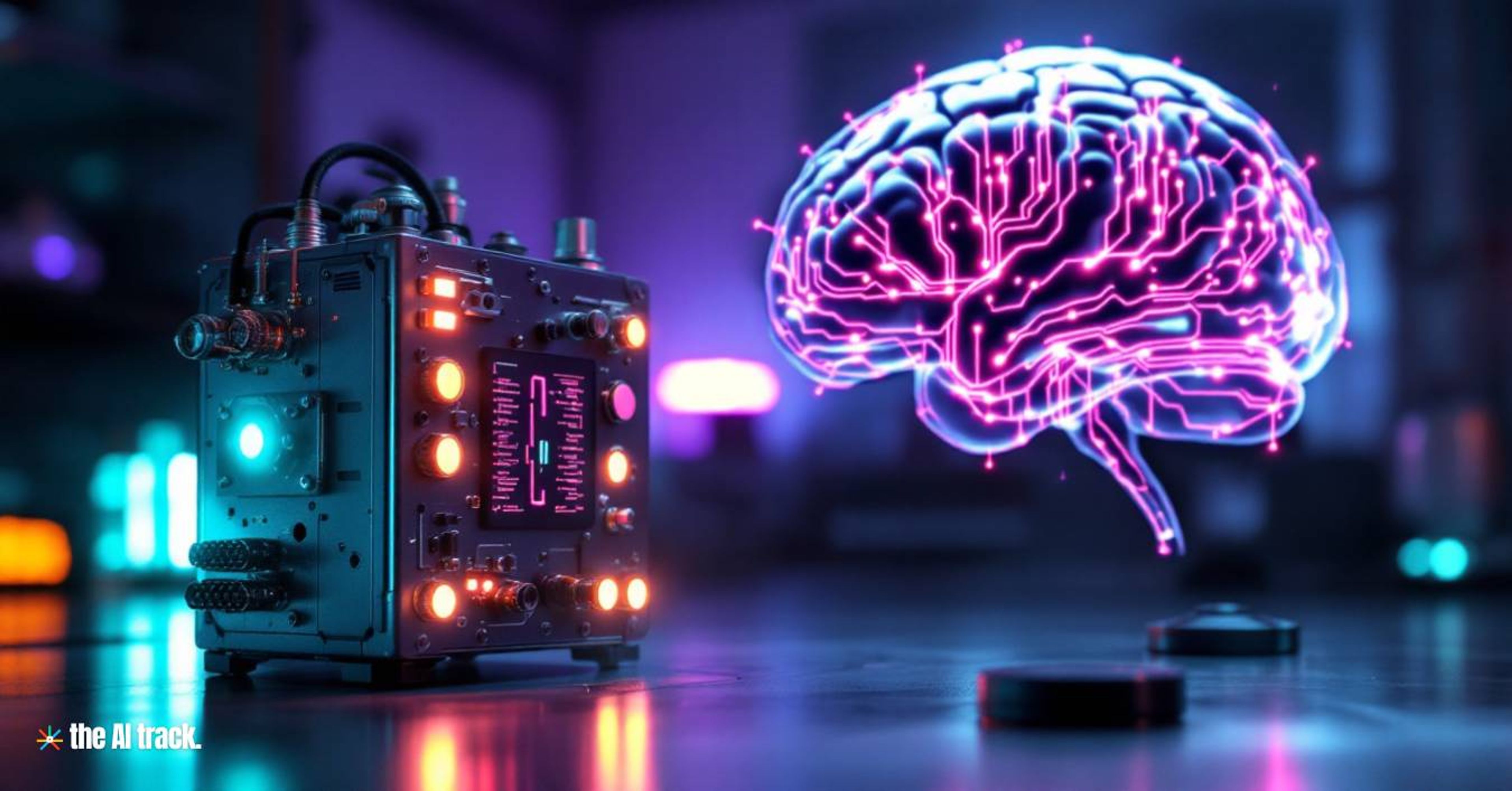 A glowing AI chip consuming massive energy, symbolizing the environmental impact of artificial intelligence