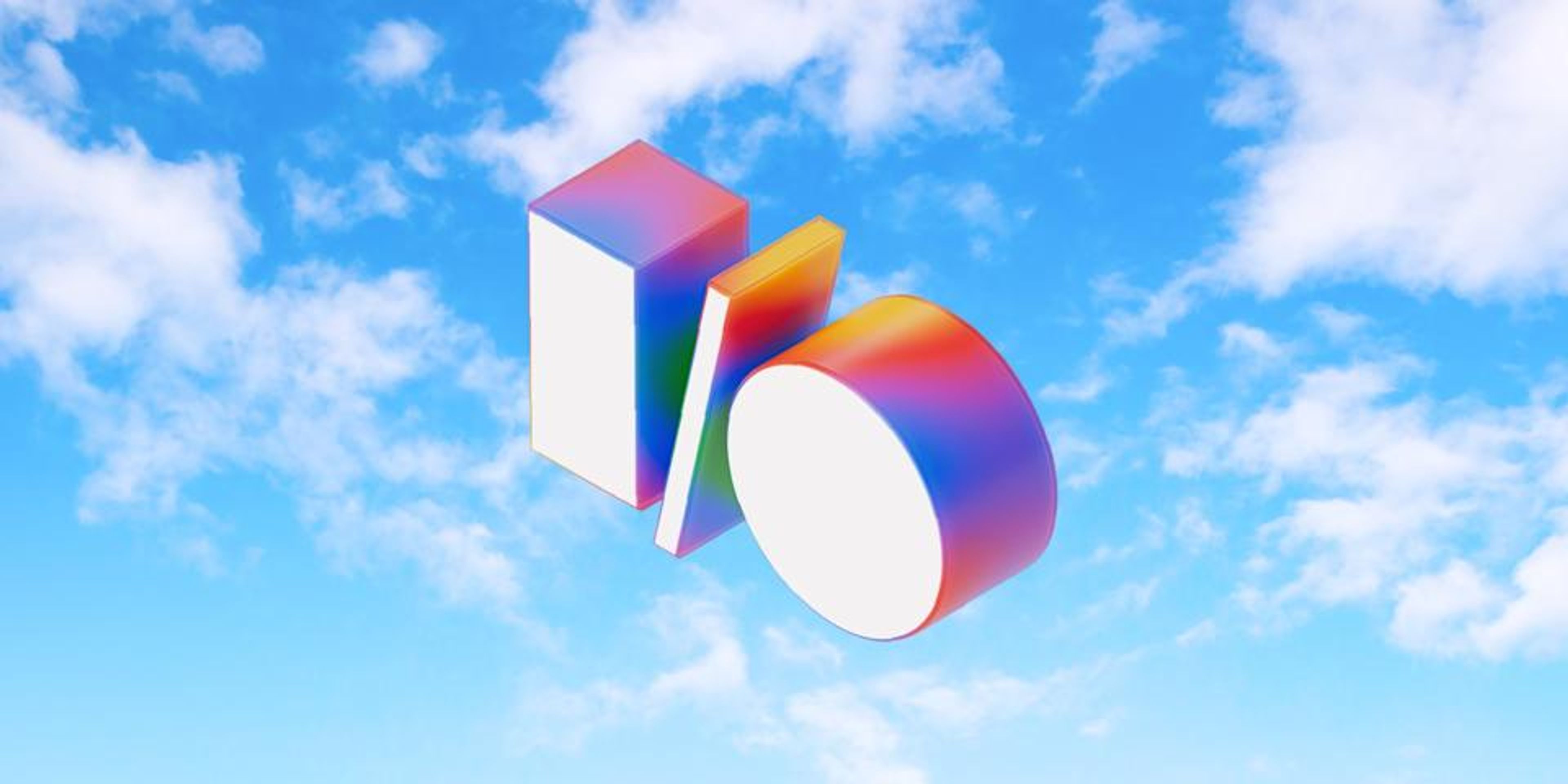 Google I/O 2025 keynote stage showcasing AI advancements, Android 16 features, and Gemini integration.