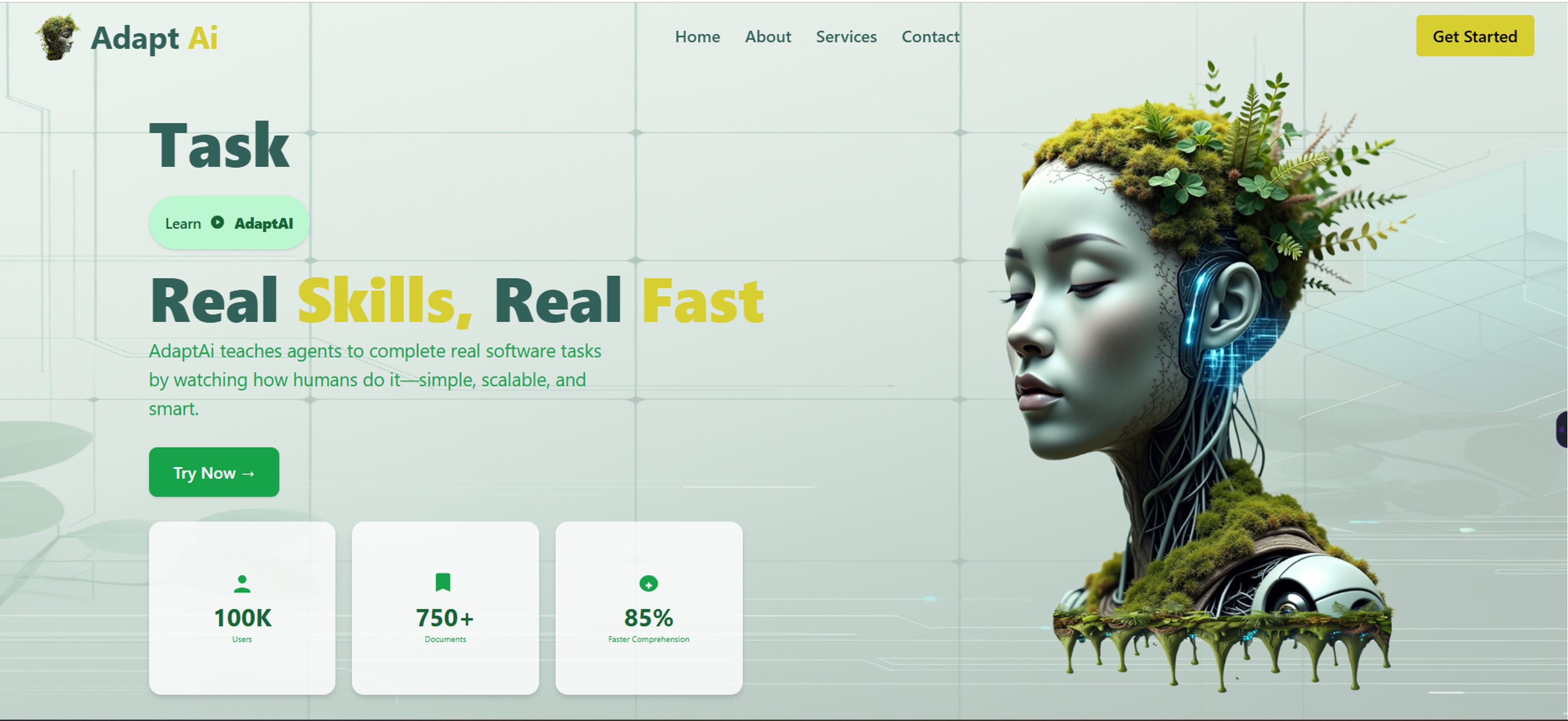 Adapt AI – Marketing Website