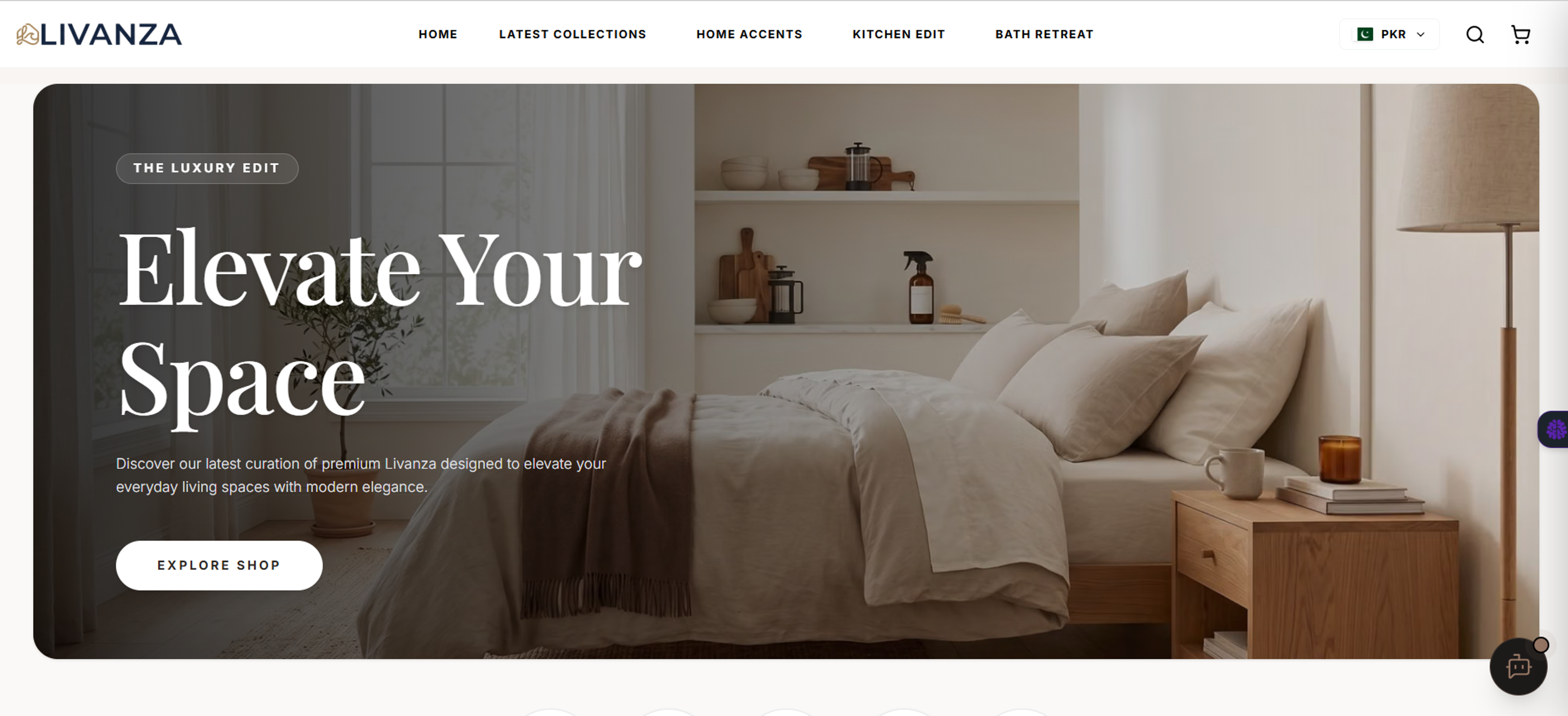 Livanza Shop Dropshipping website