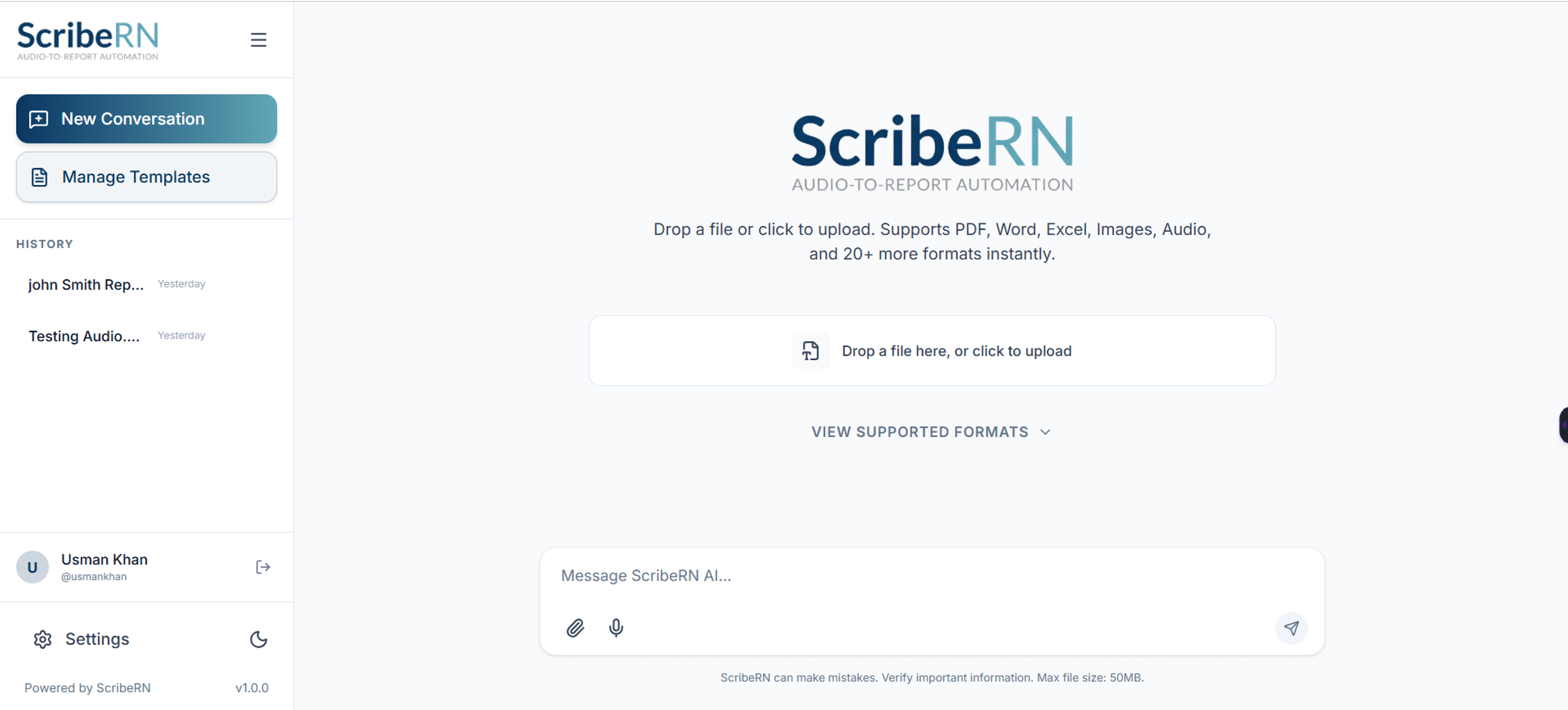 AI-Powered Medical Documentation & Clinical Scribe Platform