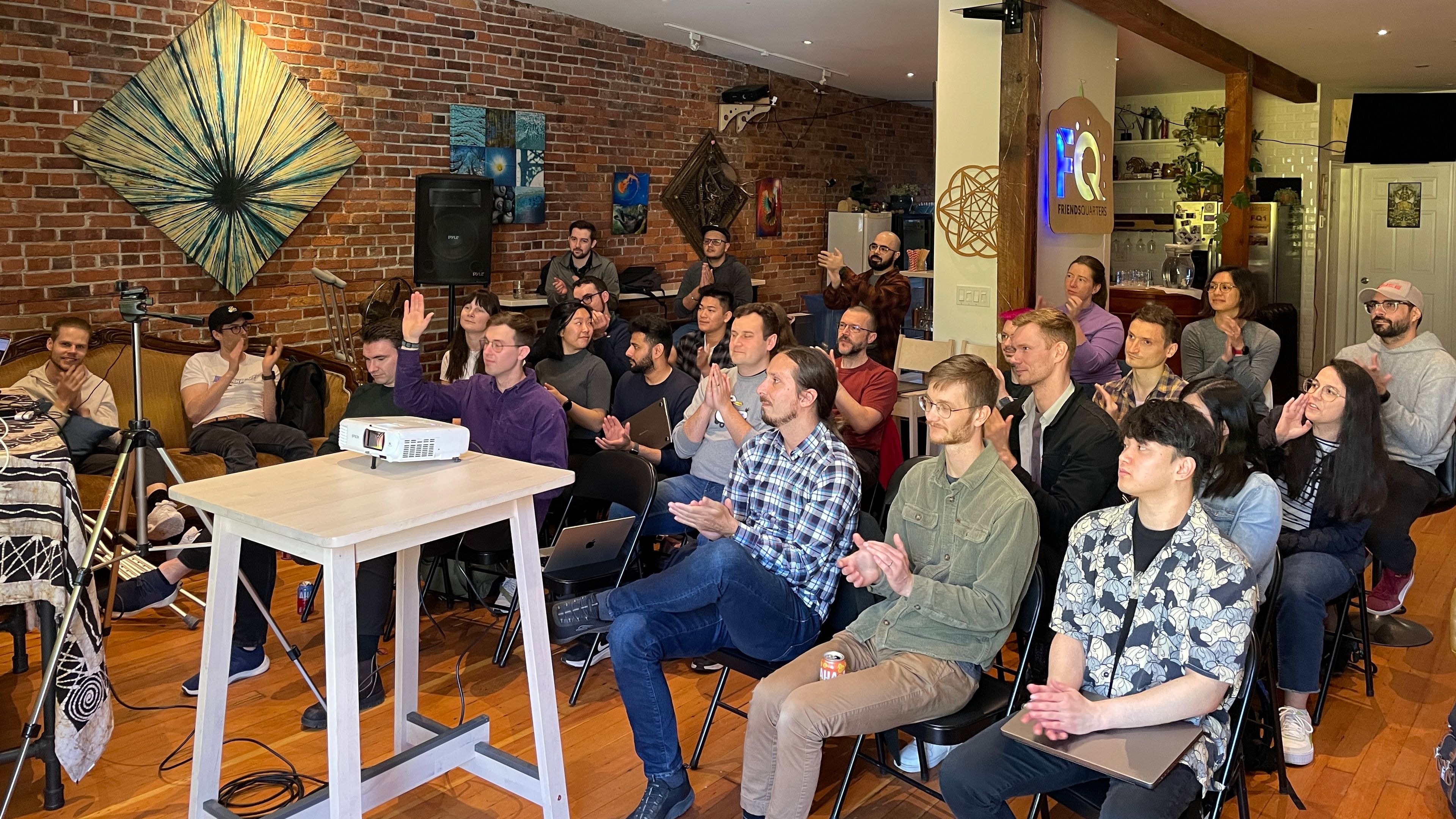 Spartians at the 2024 buildtheb.us hackathon!