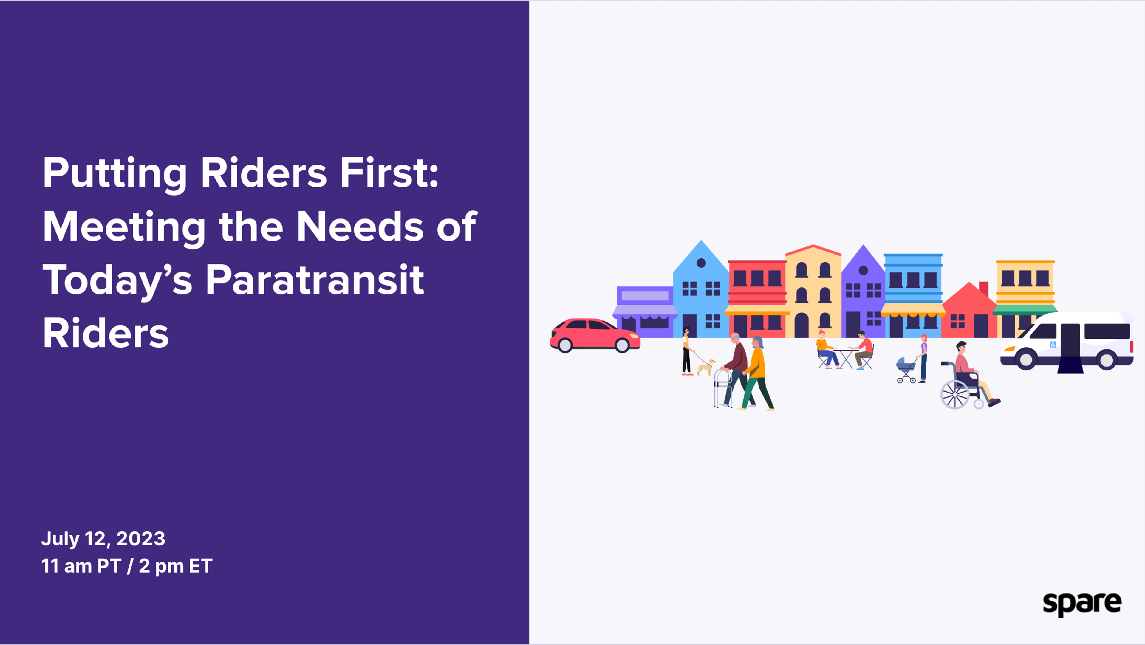 Putting Riders First: Meeting the Needs of Today's Paratransit Riders