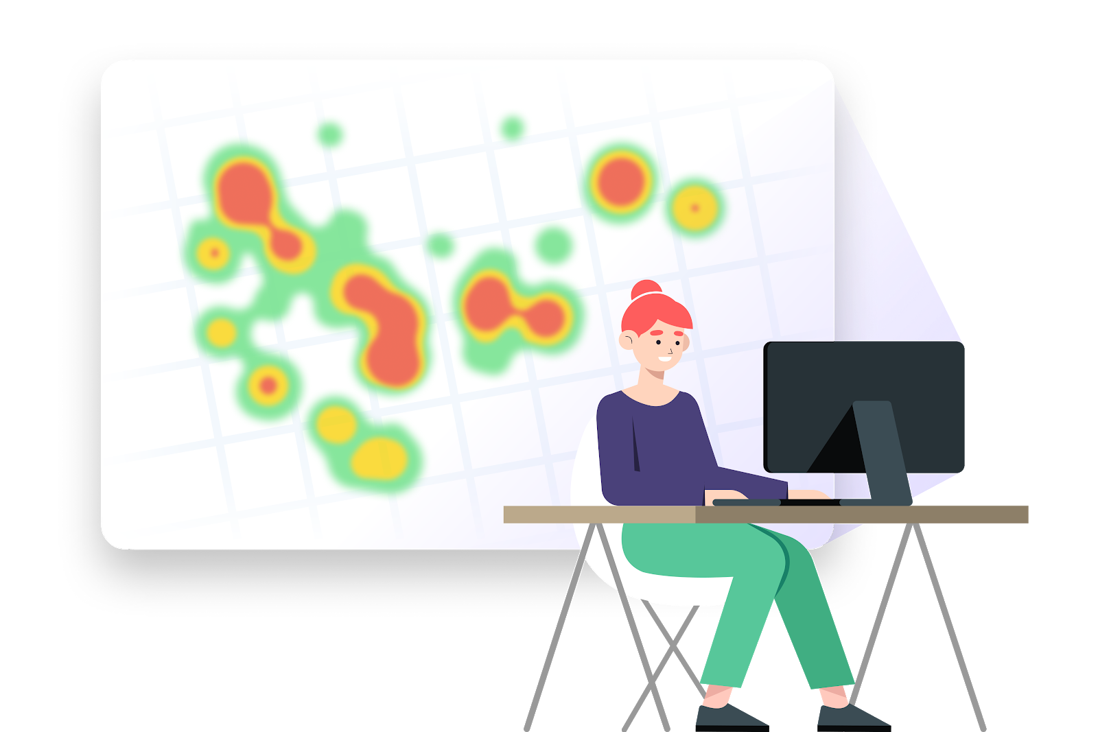 Heatmaps and simulations to support decisions