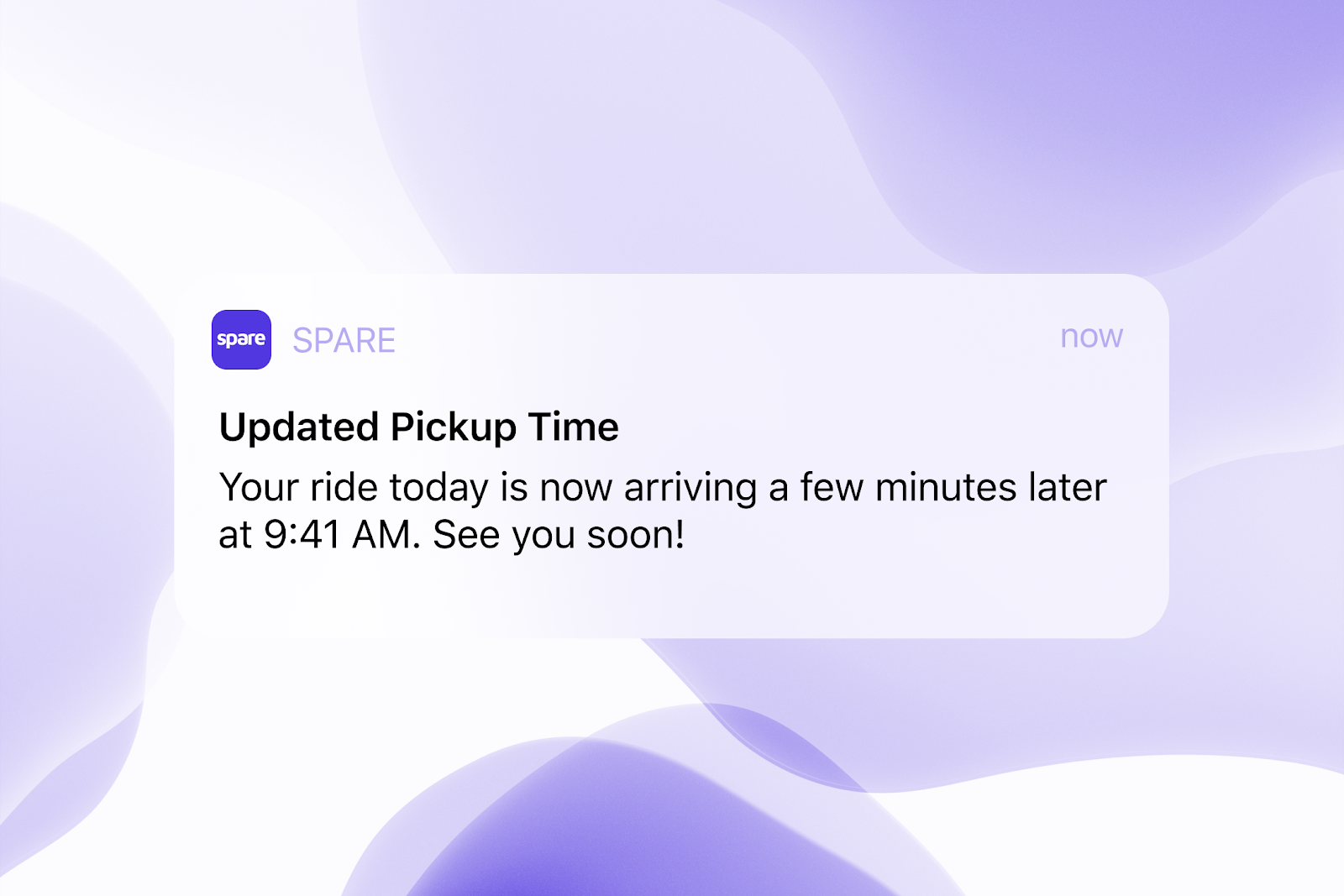 Rider notifications